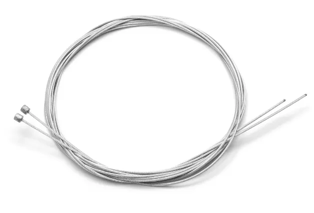 Coiled galvanised steel garage door lift cables with swaged ends